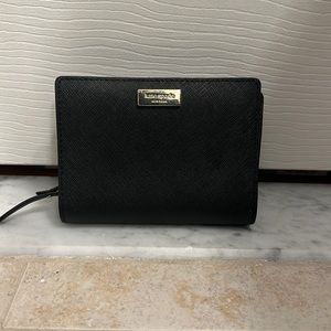 Kate Spade Black Leather Wallet